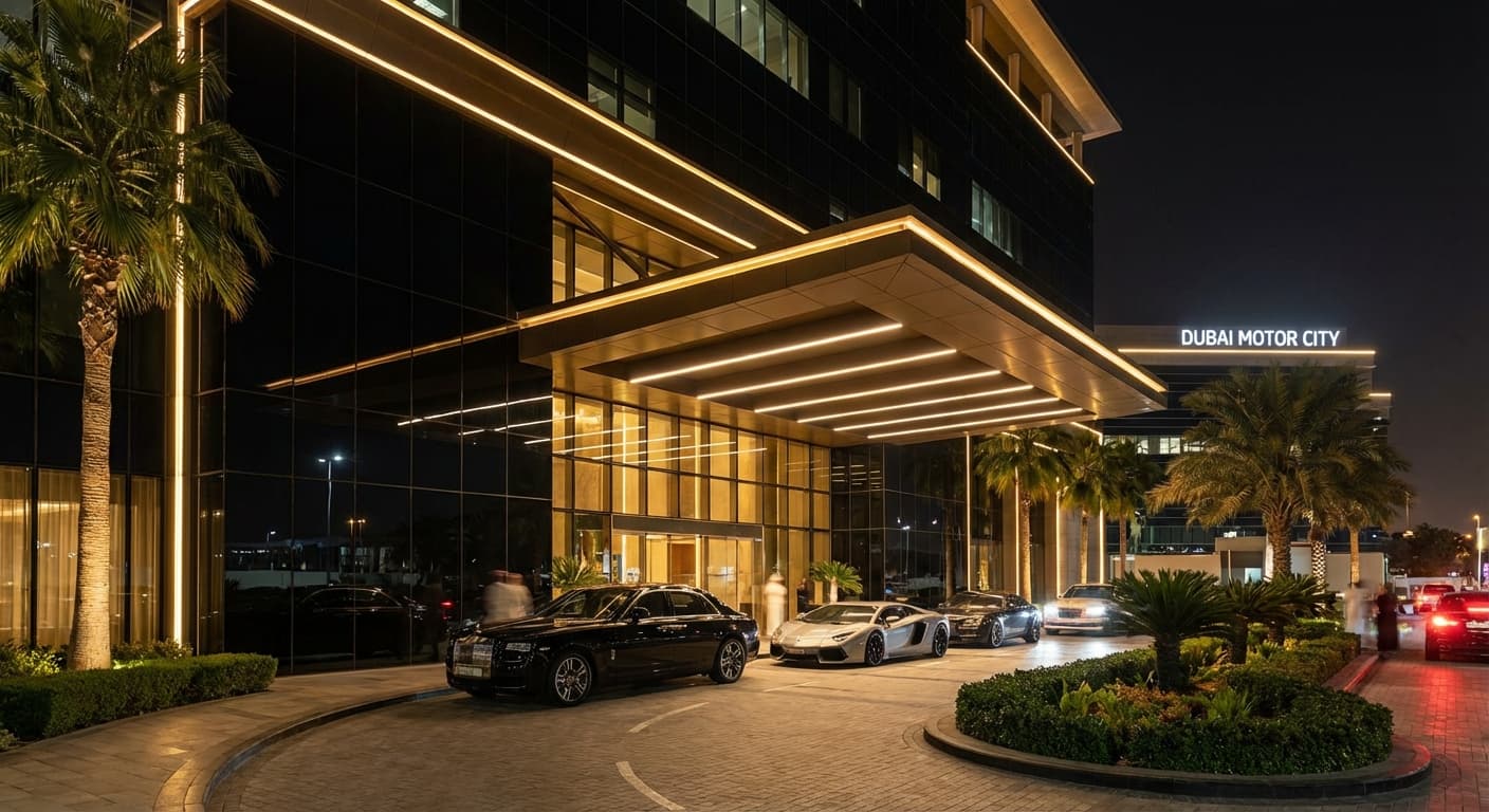 Retail drop-off arrival render